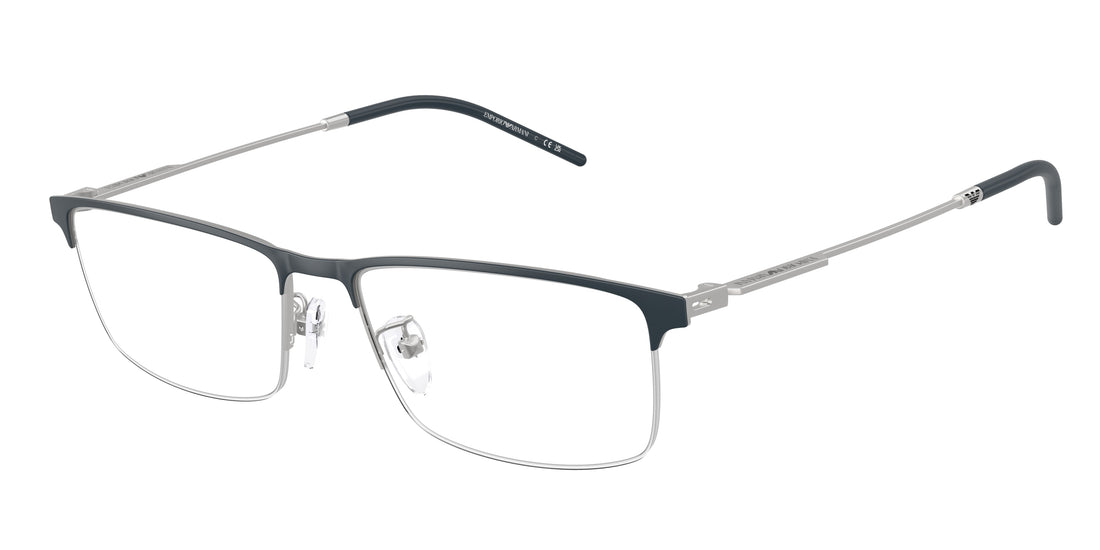Occhiali da vista emporio armani ea1168d 3042 azul rectangular masculino taglia 56mm - Vista principale