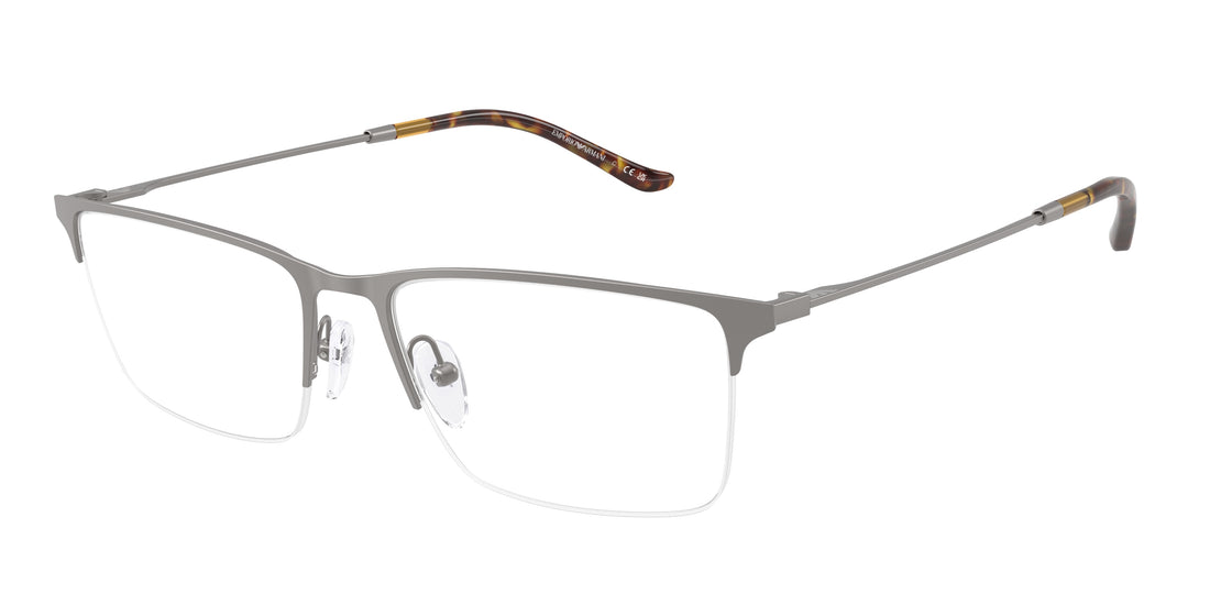 Gafas graduadas emporio armani ea1171 3003 gris rectangular masculino talla 55mm - Vista principal