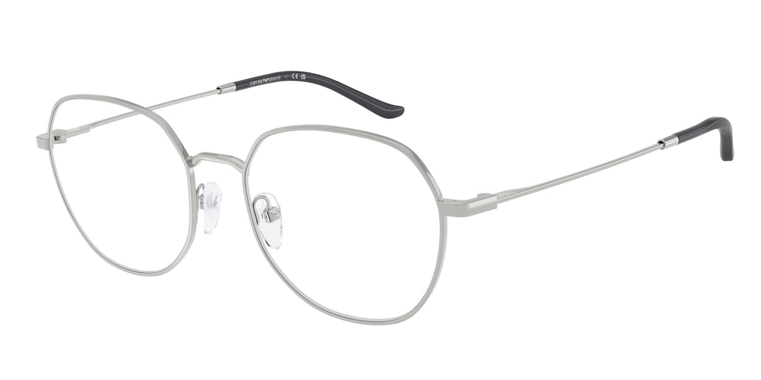 Occhiali da vista emporio armani ea1174d 3015 plateado round masculino taglia 54mm - Vista principale