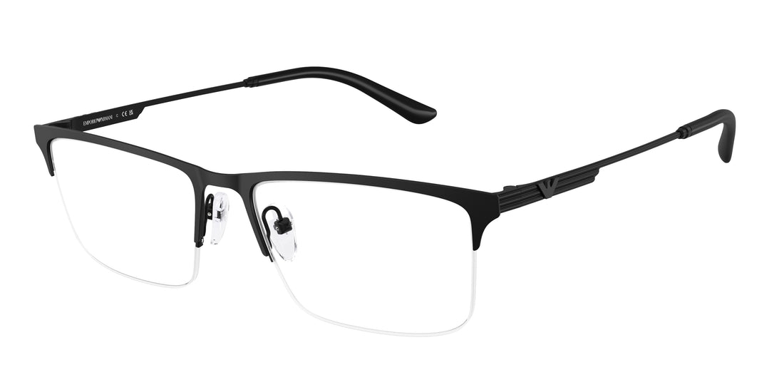 Brillen emporio armani ea1177 3001 negro rectangular masculino größe 57mm - Hauptansicht