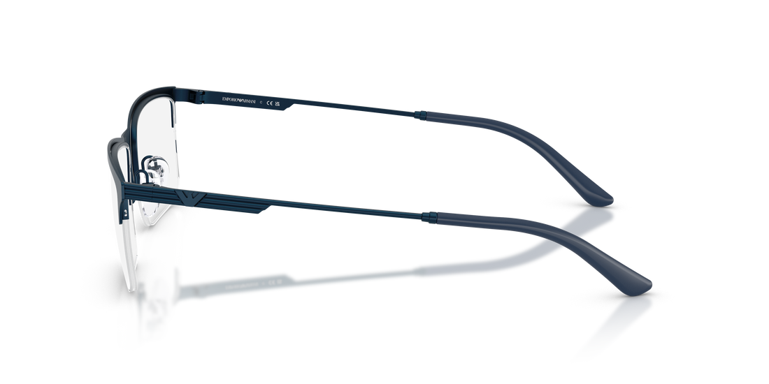 Lunettes de vue emporio armani ea1177 3424 azul rectangular masculino taille 57mm - Vue détaillée