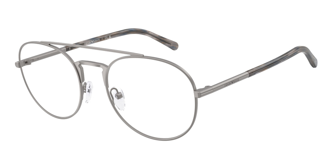 Brillen emporio armani ea1178 3003 gris pilot masculino größe 53mm - Hauptansicht