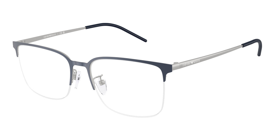 Lunettes de vue emporio armani ea1179d 3018 azul irregular masculino taille 56mm - Vue principale