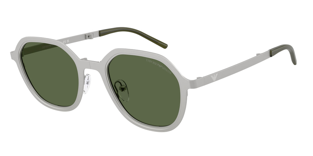 Sonnenbrillen emporio armani ea2176 301571 plateado irregular masculino größe 51mm - Hauptansicht