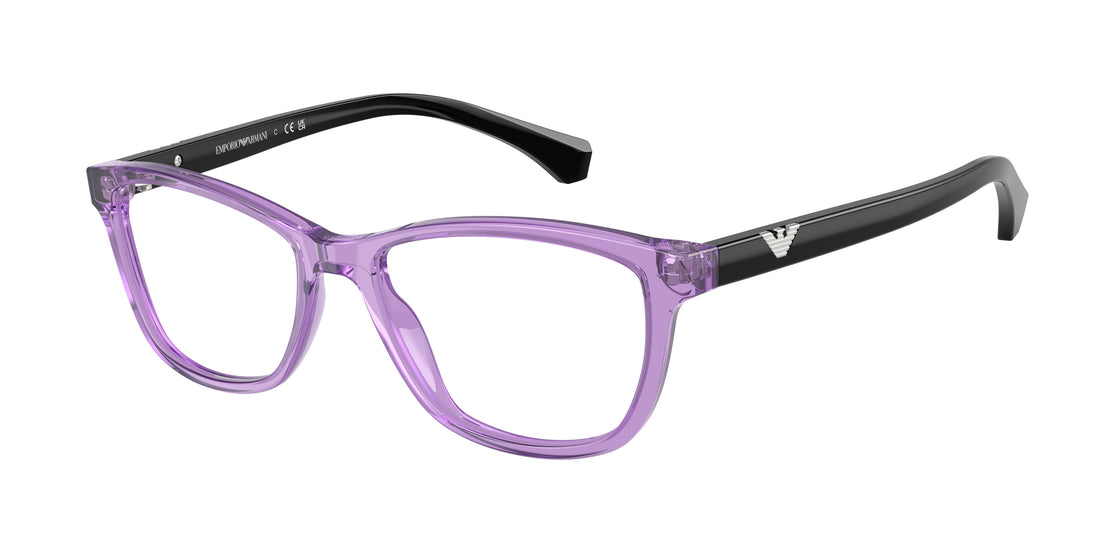 Occhiali da vista emporio armani ea3099 6197 violeta cat eye femenino taglia 54mm - Vista principale