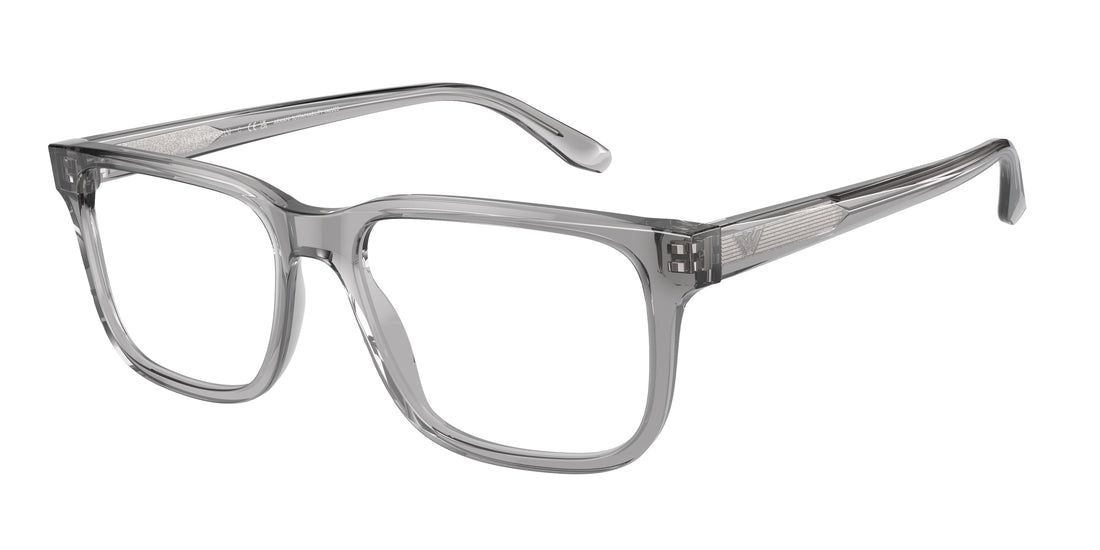 Occhiali da vista emporio armani ea3218 5075 gris rectangular masculino taglia 55mm - Vista principale