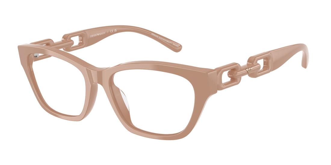 Occhiali da vista emporio armani ea3223u 5146 marrón cat eye femenino taglia 54mm - Vista principale