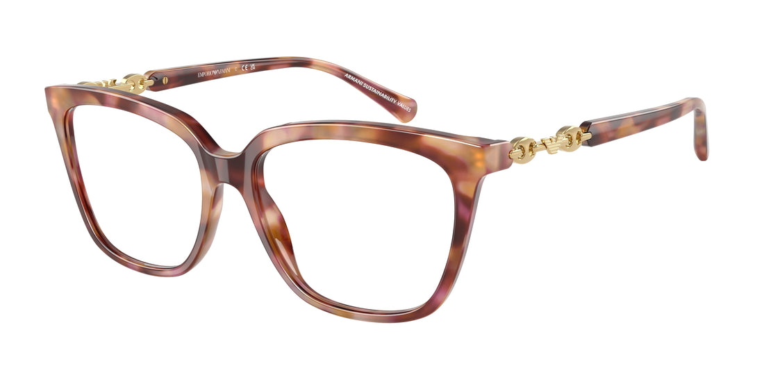 Occhiali da vista emporio armani ea3248 6196 rojo cat eye femenino taglia 53mm - Vista principale