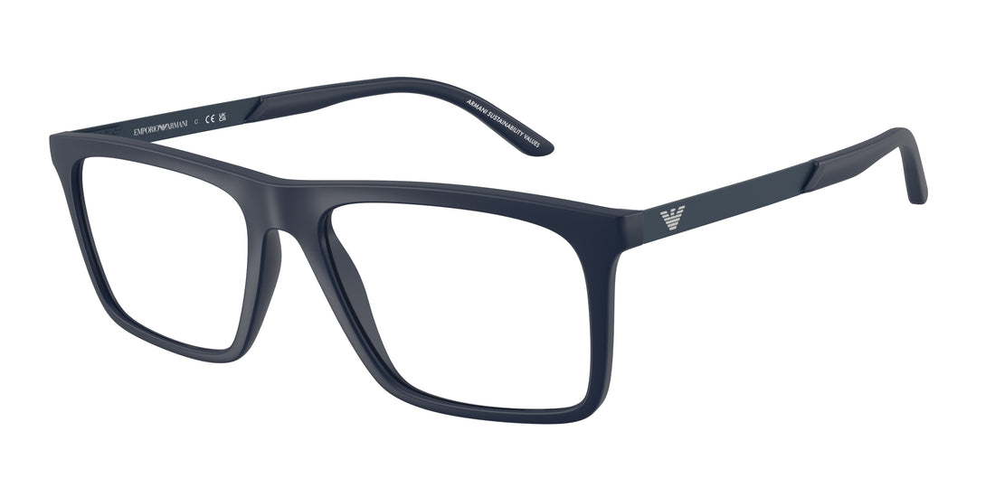 Brillen emporio armani ea3253 6244 azul square masculino größe 53mm - Hauptansicht
