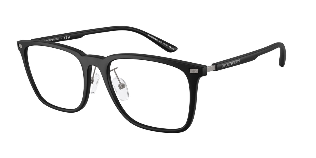 Occhiali da vista emporio armani ea3263d 5001 negro pillow unisex taglia 55mm - Vista principale