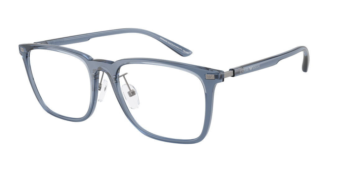 Occhiali da vista emporio armani ea3263d 6108 azul pillow unisex taglia 55mm - Vista principale
