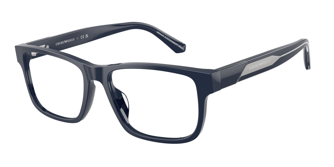 Occhiali da vista emporio armani ea3265u 6039 azul rectangular masculino taglia 56mm - Vista principale