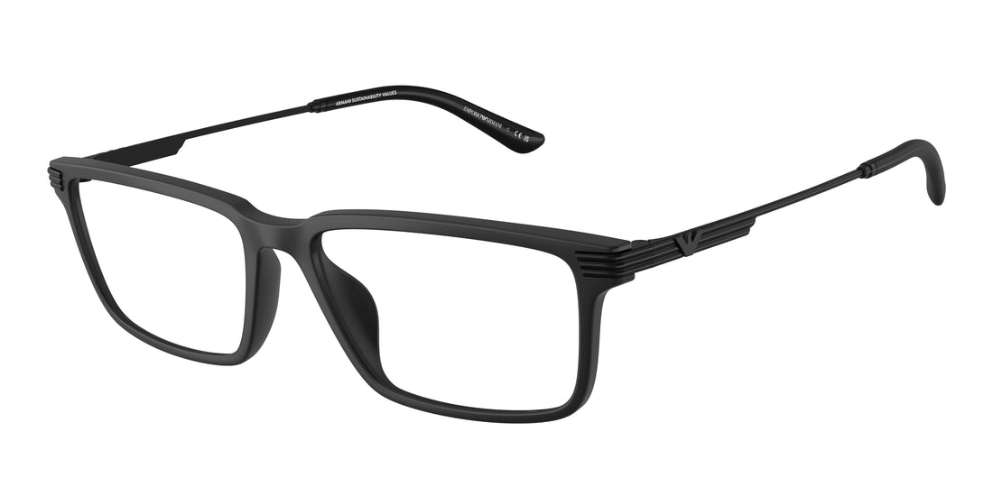 Occhiali da vista emporio armani ea3268u 5001 negro rectangular masculino taglia 53mm - Vista principale