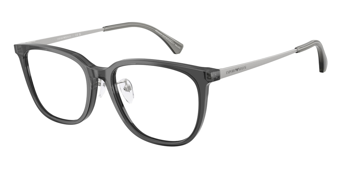 Brillen emporio armani ea3284d 5029 gris irregular masculino größe 54mm - Hauptansicht