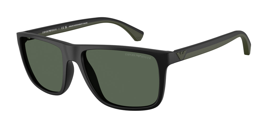 Occhiali da sole emporio armani ea4033 500171 negro square masculino taglia 56mm - Vista principale