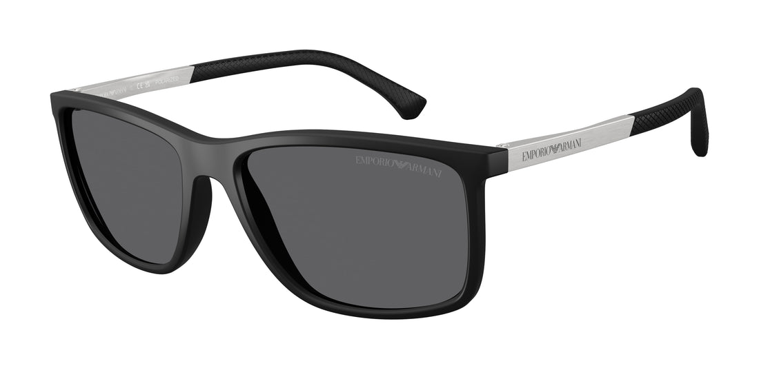 Óculos de sol emporio armani ea4058 506381 negro masculino tamanho 58mm - Vista principal