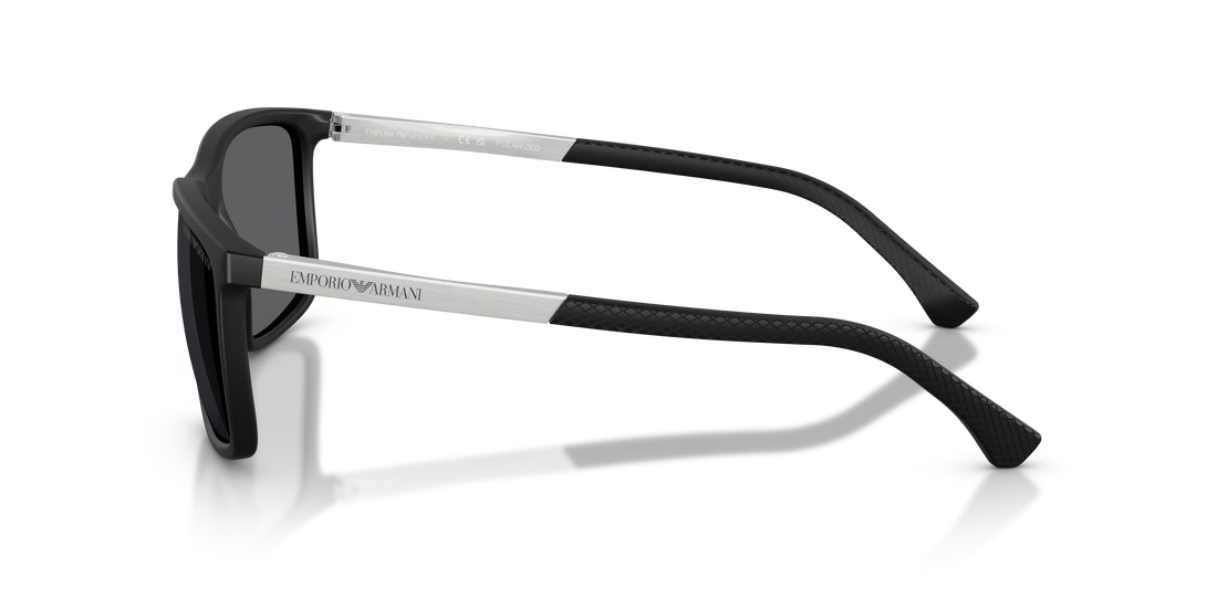Óculos de sol emporio armani ea4058 506381 negro masculino tamanho 58mm - Vista de detalhe