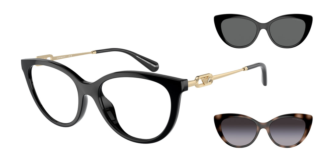 Sunglasses emporio armani ea4213u 50171w negro femenino size 53mm - Main view