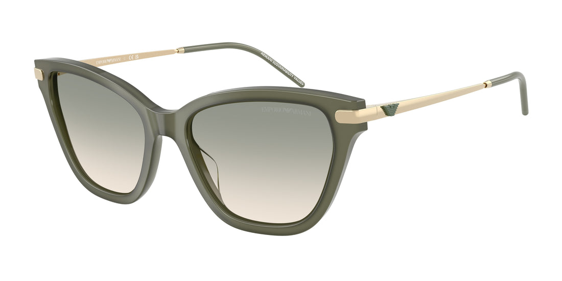 Occhiali da sole emporio armani ea4251 62642c verde cat eye femenino taglia 54mm - Vista principale