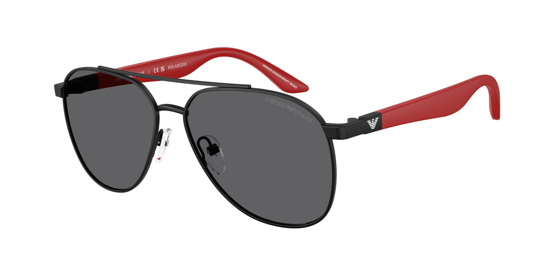 Sonnenbrillen emporio armani ek2001 3001t3 negro pilot infantil größe 53mm - Hauptansicht