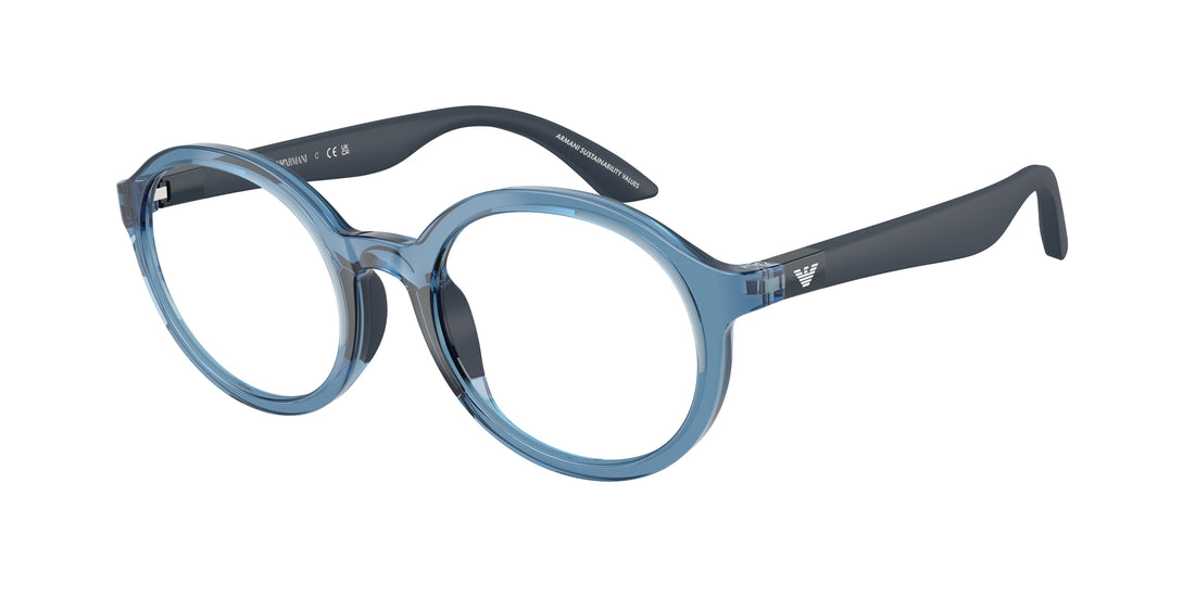 Brillen emporio armani ek3005 6210 azul round infantil größe 46mm - Hauptansicht