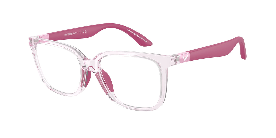 Lunettes de vue emporio armani ek3006 6139 rosa pillow infantil taille 47mm - Vue principale