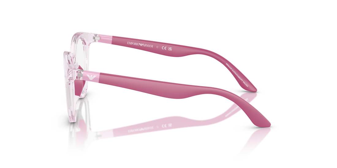 Brillen emporio armani ek3007 6139 rosa pantos infantil größe 45mm - Detailansicht