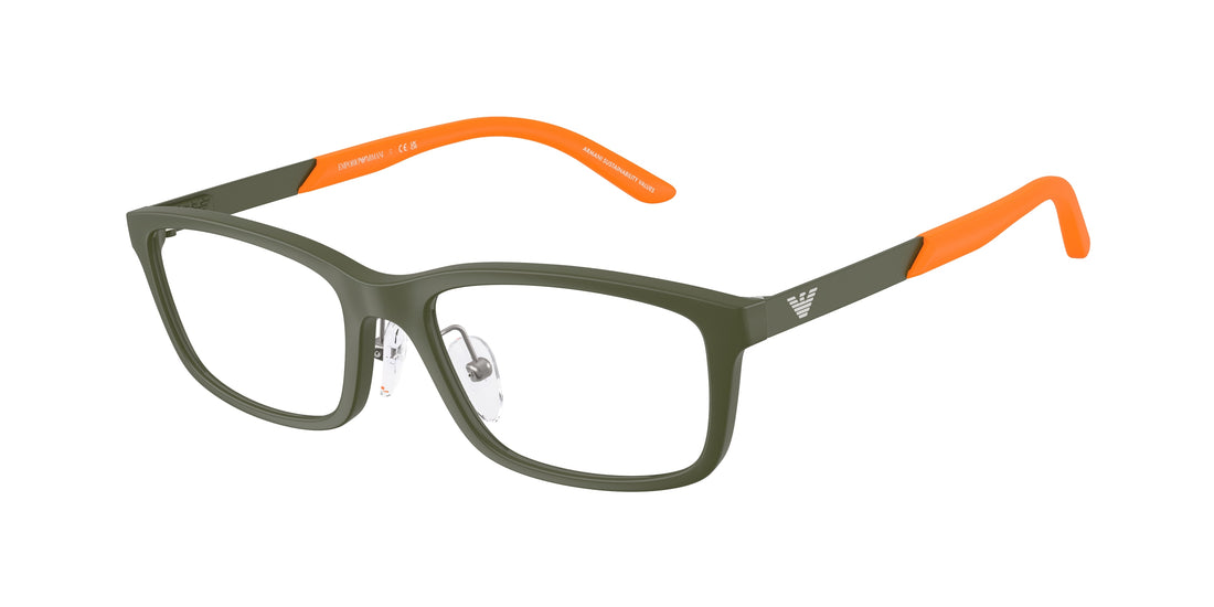 Brillen emporio armani ek3009 6189 verde rectangular infantil größe 49mm - Hauptansicht