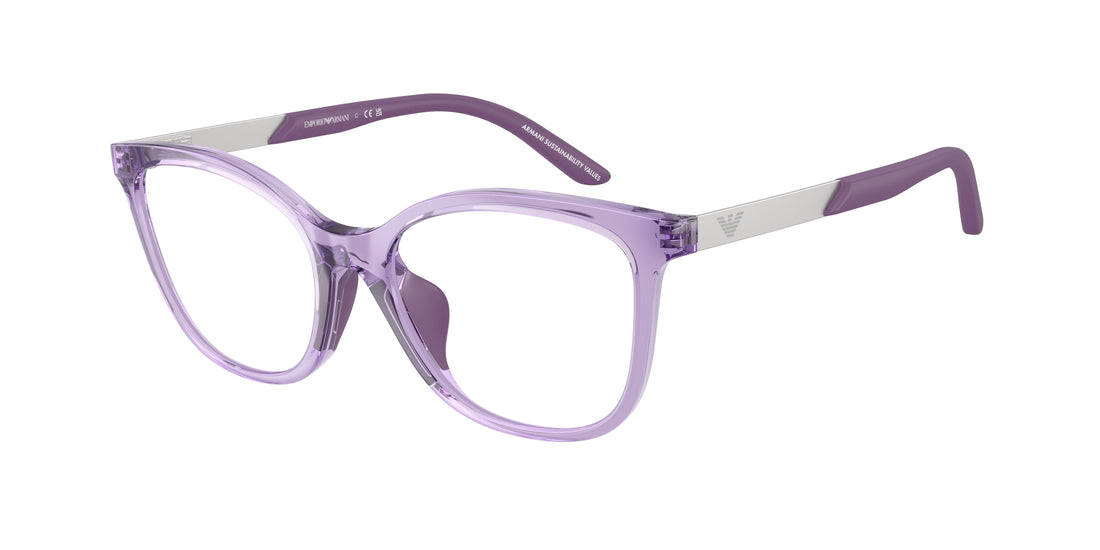Lunettes de vue emporio armani ek3011u 6280 violeta butterfly infantil taille 48mm - Vue principale