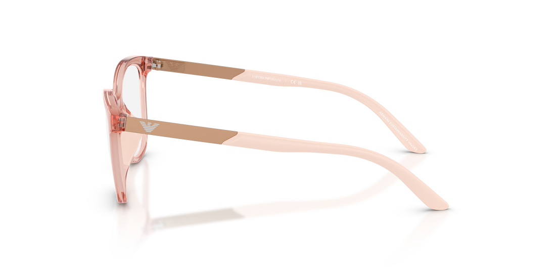 Lunettes de vue emporio armani ek3011u 6346 rosa butterfly infantil taille 46mm - Vue détaillée