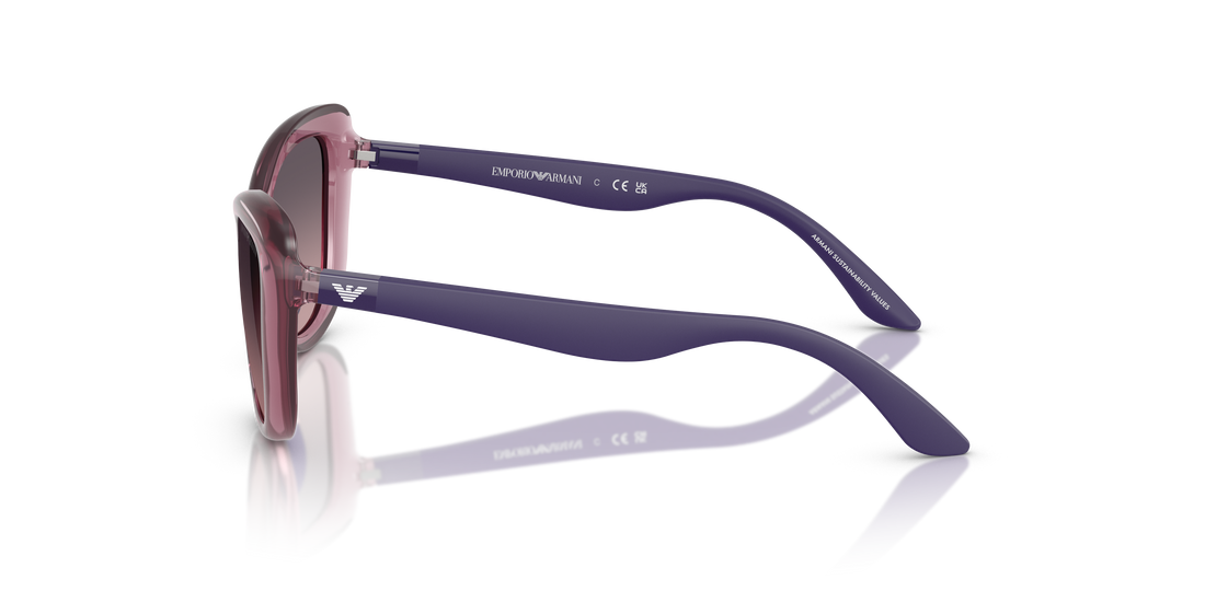 Sonnenbrillen emporio armani ek4004 537646 violeta butterfly infantil größe 50mm - Detailansicht
