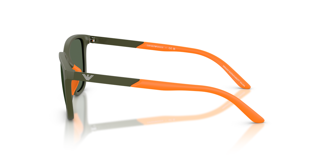 Sunglasses emporio armani ek4006u 618971 verde pillow infantil size 49mm - Detailed view