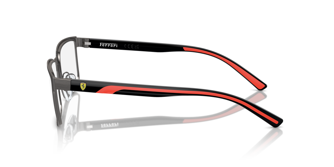 Occhiali da vista ferrari scuderia fz7002 111 gris rectangular hombre taglia 56mm - Vista dettagliata