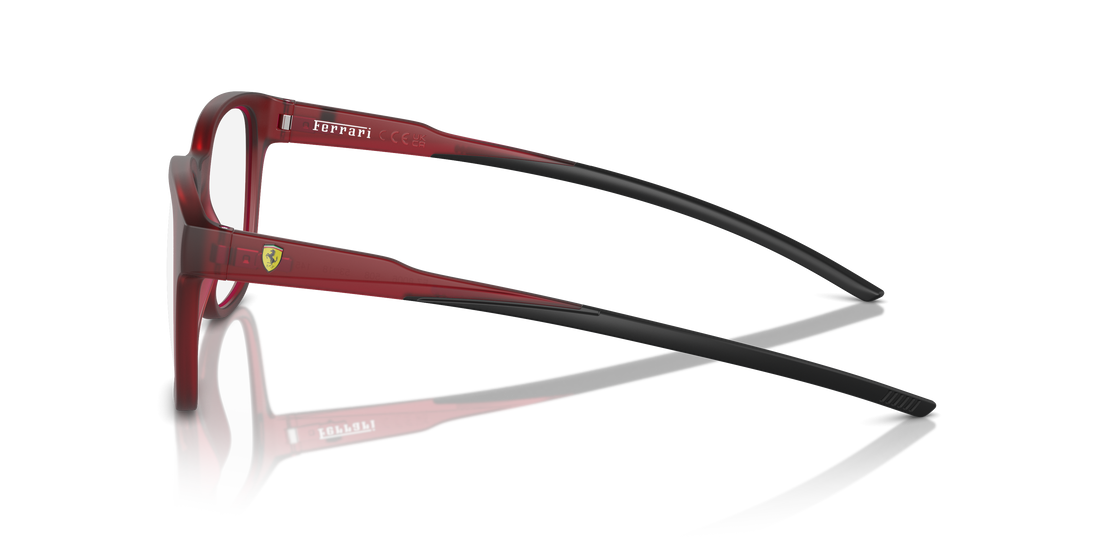 Occhiali da vista ferrari scuderia fz8006 508 rojo square hombre taglia 53mm - Vista dettagliata