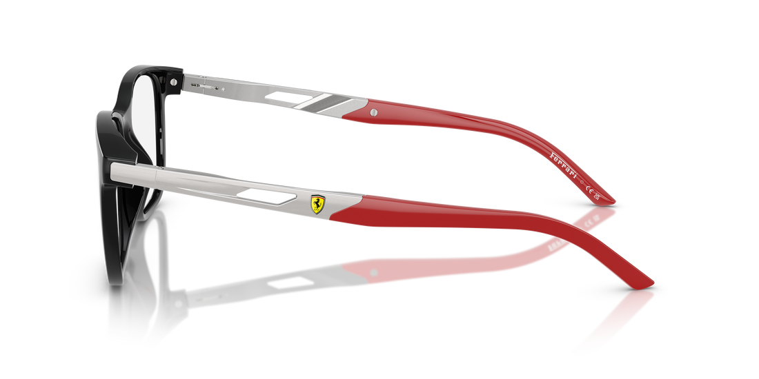 Occhiali da vista ferrari scuderia fz8011u 501 negro pillow unisex taglia 55mm - Vista dettagliata