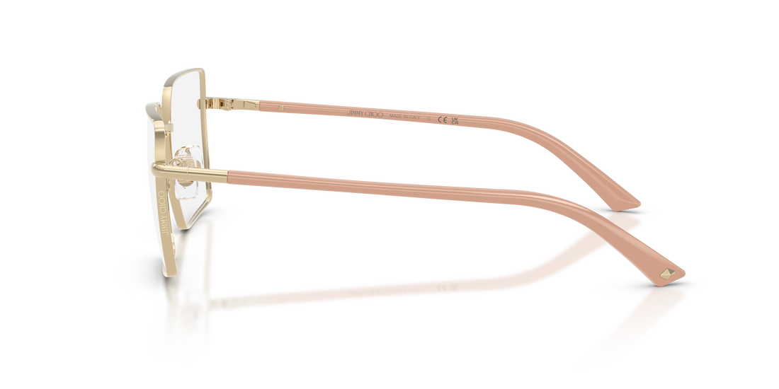 Brillen jimmy choo jc2022 3027 dorado square femenino größe 53mm - Detailansicht