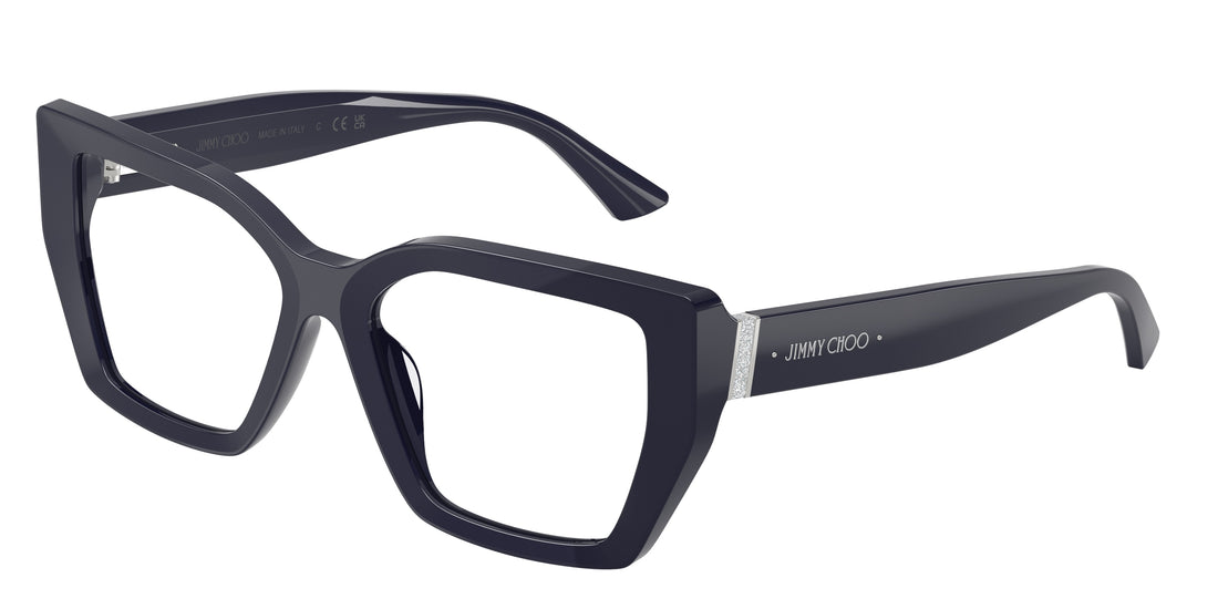Prescription glasses jimmy choo jc3053ju 5016 azul irregular femenino size 54mm - Main view