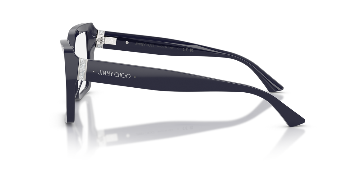 Prescription glasses jimmy choo jc3053ju 5016 azul irregular femenino size 54mm - Detailed view