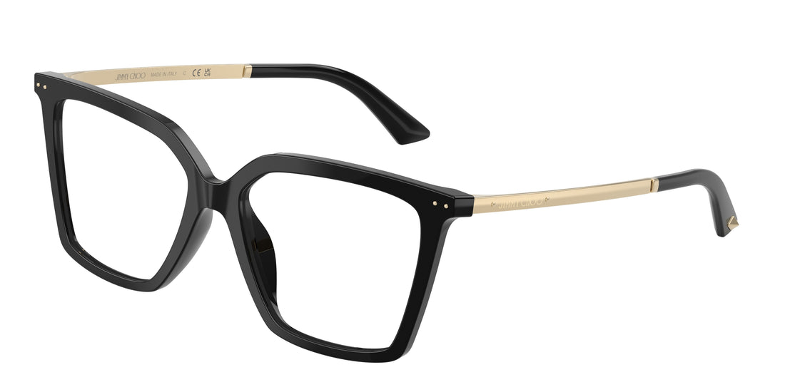 Prescription glasses jimmy choo jc3054u 5000 negro cat eye femenino size 54mm - Main view