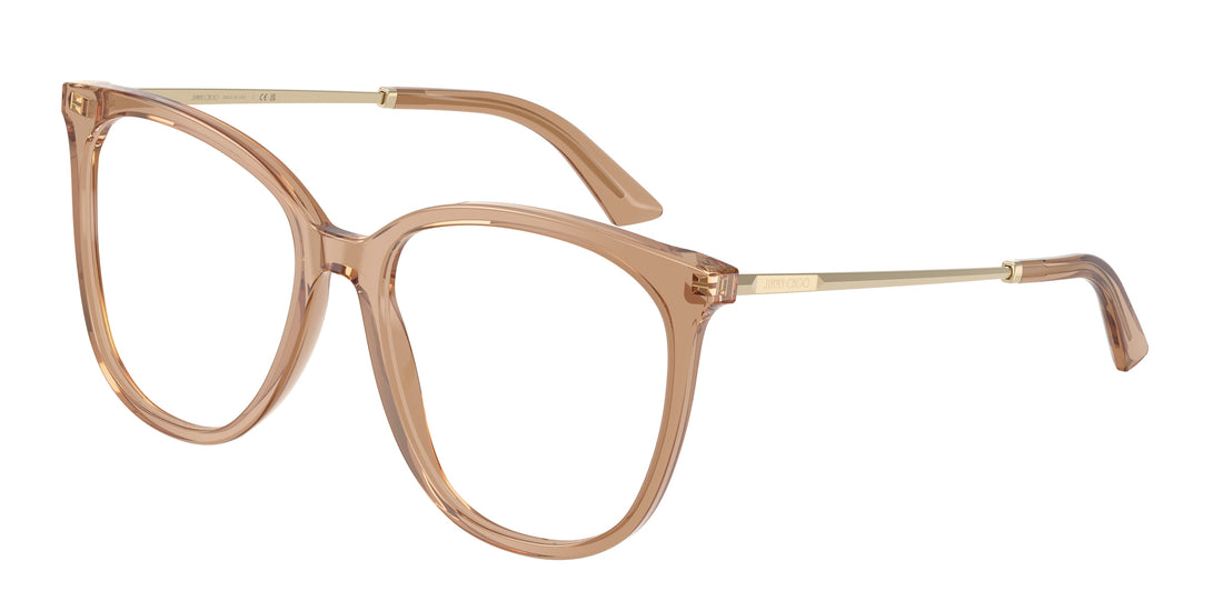 Prescription glasses jimmy choo jc3060 5076 marron pantos femenino size 55mm - Main view