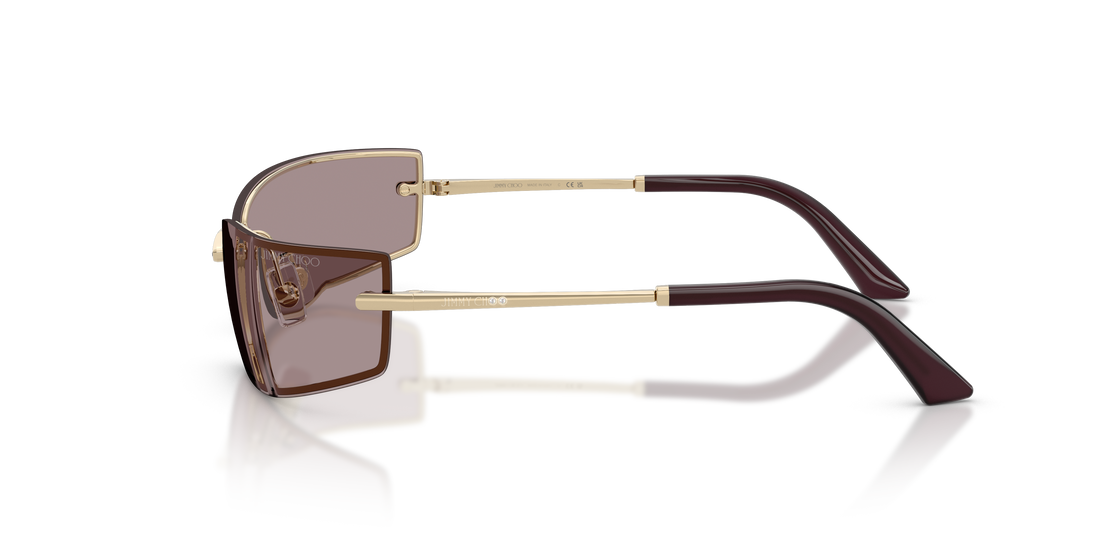 Lunettes de soleil jimmy choo jc4024b 30067n dorado rectangular femenino taille 73mm - Vue détaillée