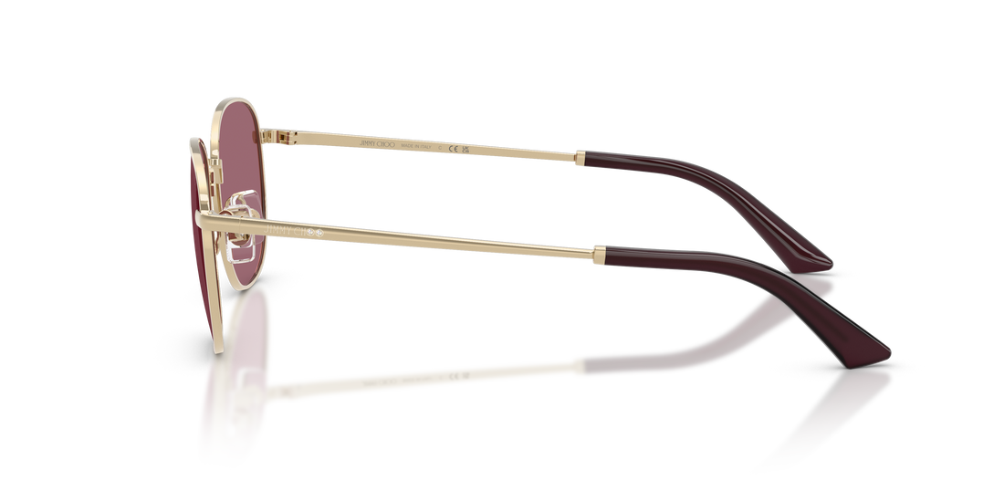 Occhiali da sole jimmy choo jc4025b 30061a dorado pantos femenino taglia 52mm - Vista dettagliata