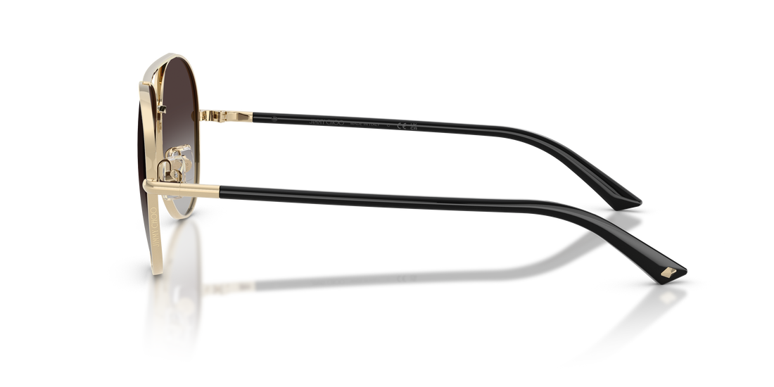 Occhiali da sole jimmy choo jc4026 30068g dorado pilot femenino taglia 58mm - Vista dettagliata