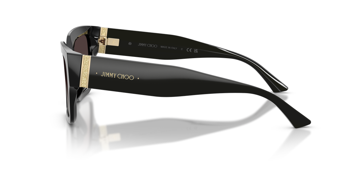 Occhiali da sole jimmy choo jc5058ju 50008g negro rectangular femenino taglia 55mm - Vista dettagliata
