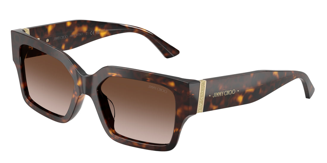 Occhiali da sole jimmy choo jc5058ju 500213 havana rectangular femenino taglia 55mm - Vista principale