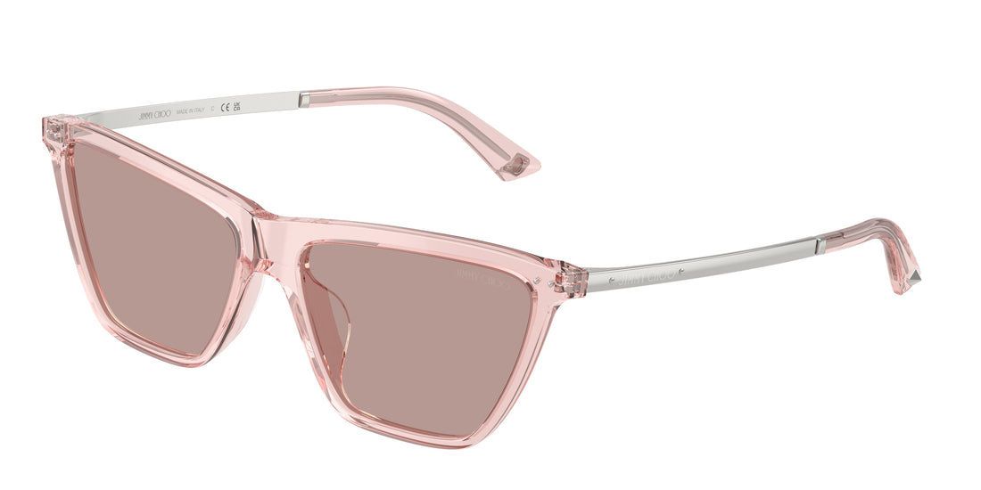 Occhiali da sole jimmy choo jc5059u 50347n rosa cat eye femenino taglia 56mm - Vista principale