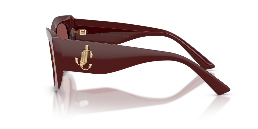 Zonnebrillen jimmy choo jc5061u 505775 rojo butterfly femenino maat 54mm - Detailaanzicht