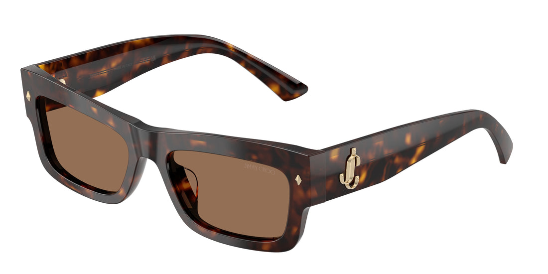 Zonnebrillen jimmy choo jc5063u 500273 havana rectangular femenino maat 53mm - Hoofdaanzicht