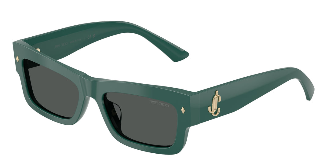 Zonnebrillen jimmy choo jc5063u 510187 verde rectangular femenino maat 53mm - Hoofdaanzicht