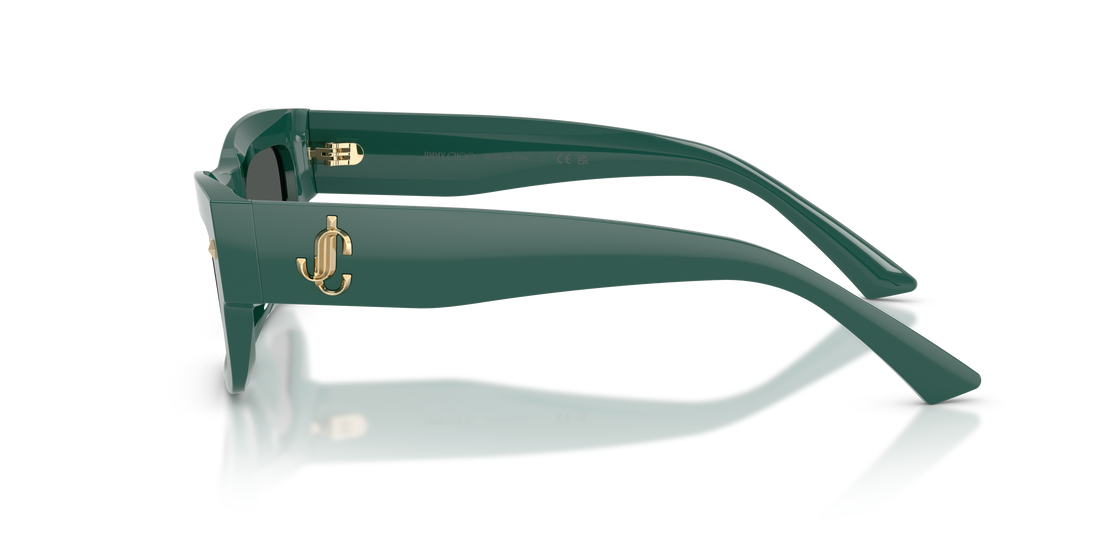 Zonnebrillen jimmy choo jc5063u 510187 verde rectangular femenino maat 53mm - Detailaanzicht